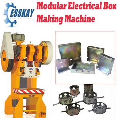 concealed metal box making machine|Modular Electrical Box Machine .